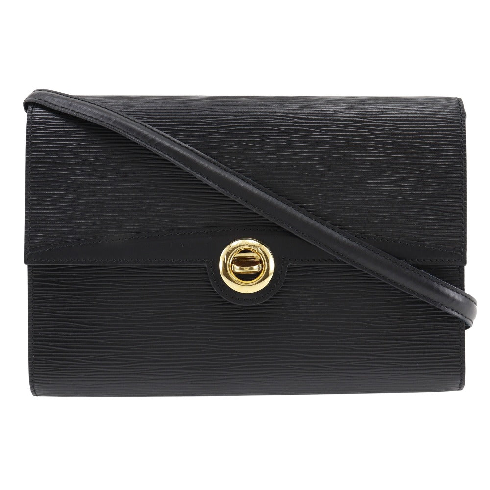 Louis Vuitton M52572 Epi 2-way Arche Pochette Leather Black Shoulder Bag