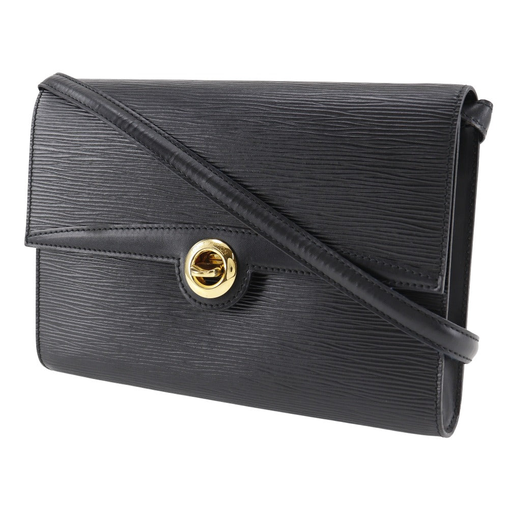 Louis Vuitton M52572 Epi 2-way Arche Pochette Leather Black Shoulder Bag
