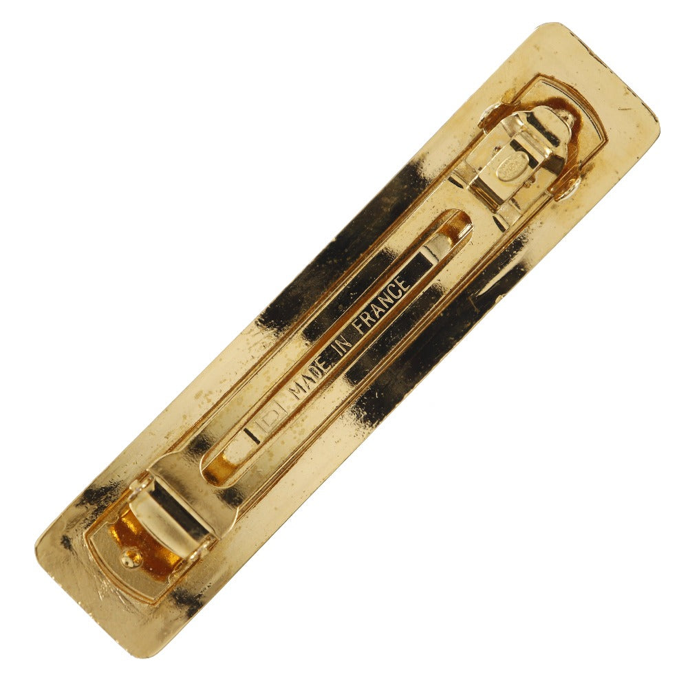 Chanel Gold Plated Hair Barrette Bag