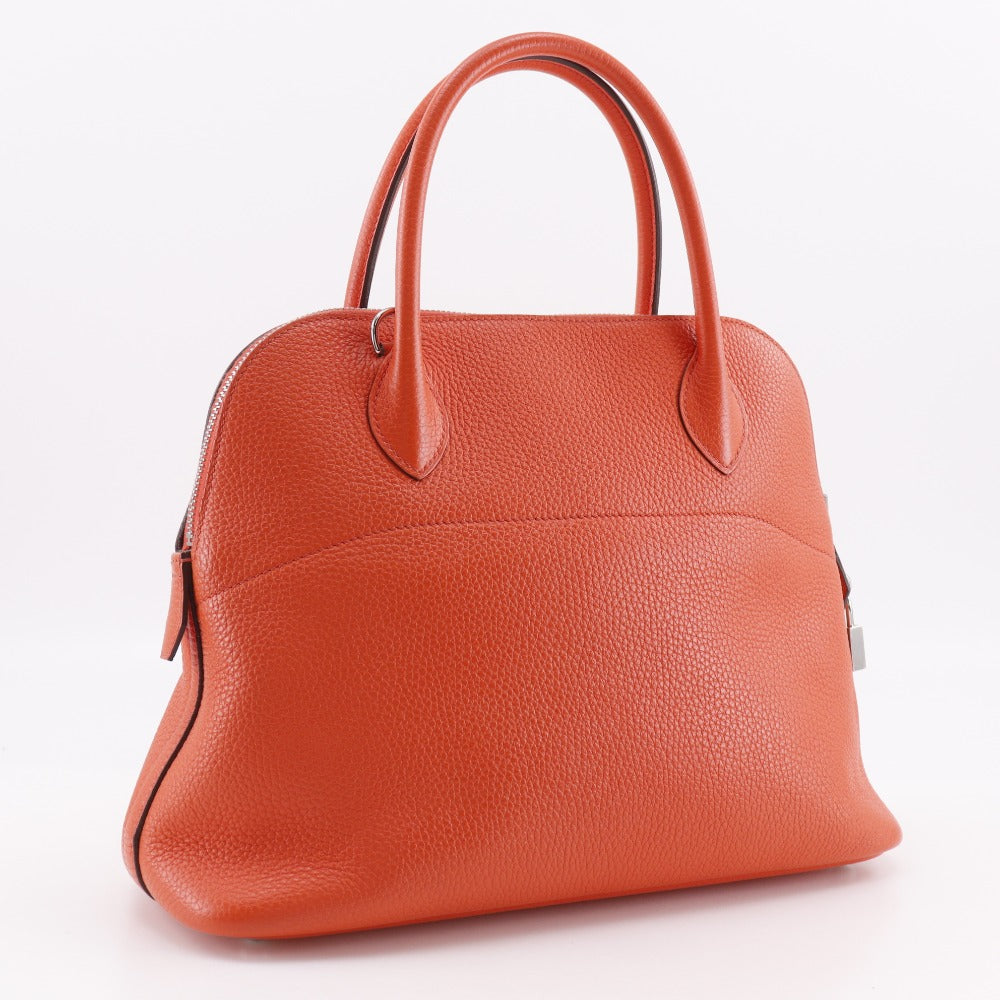 Taurillon Clemence Orange Wayshoulder Bored Shoulder Bag