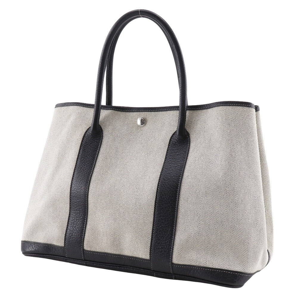 Hermes Tote Bag Tower Ash Garden Party Pm Gray