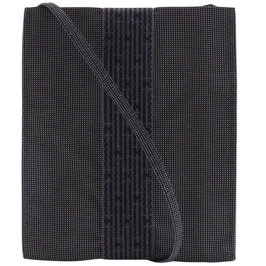 Hermes Shoulder Bag Her Line Pochette Canvas Nylon Gray