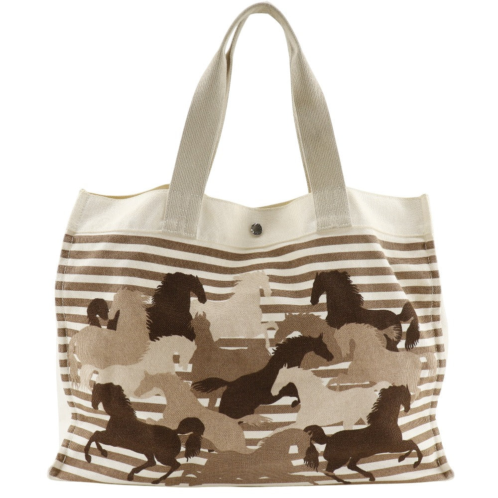 Tote Bag Off Chevault Women(Unisex) Canvas White