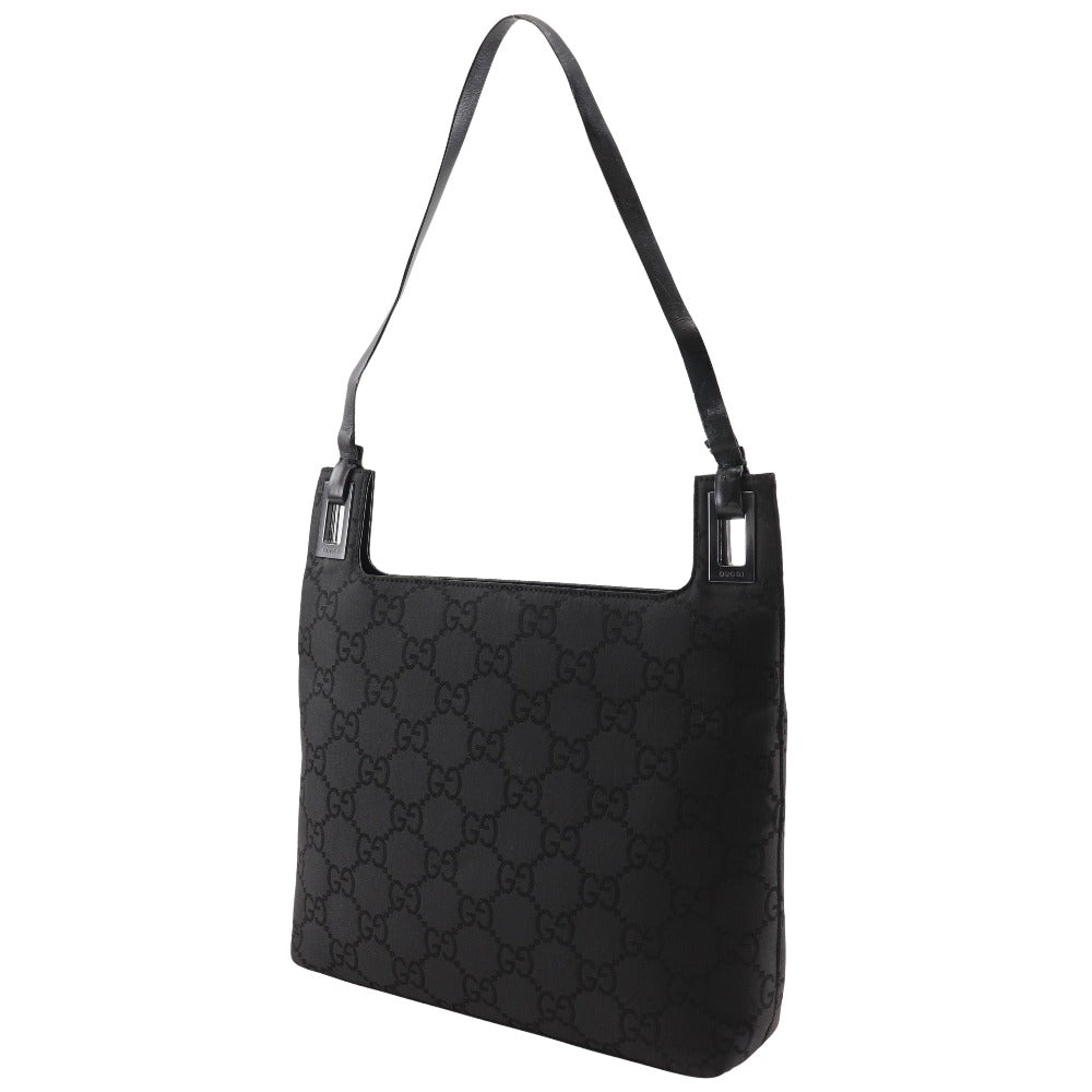 Gucci One Shoulder Bag Nylon Black