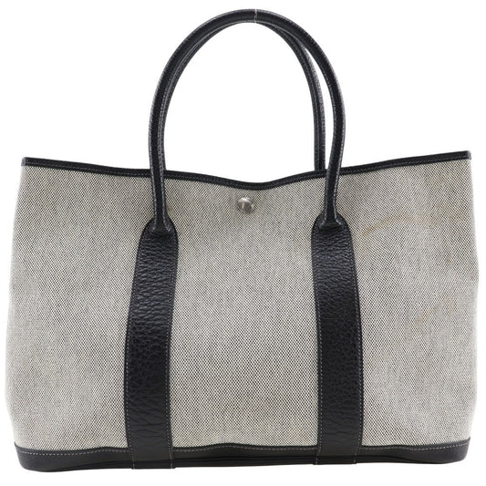 Hermes Tote Bag Tower Ash Garden Party Pm Women Gray