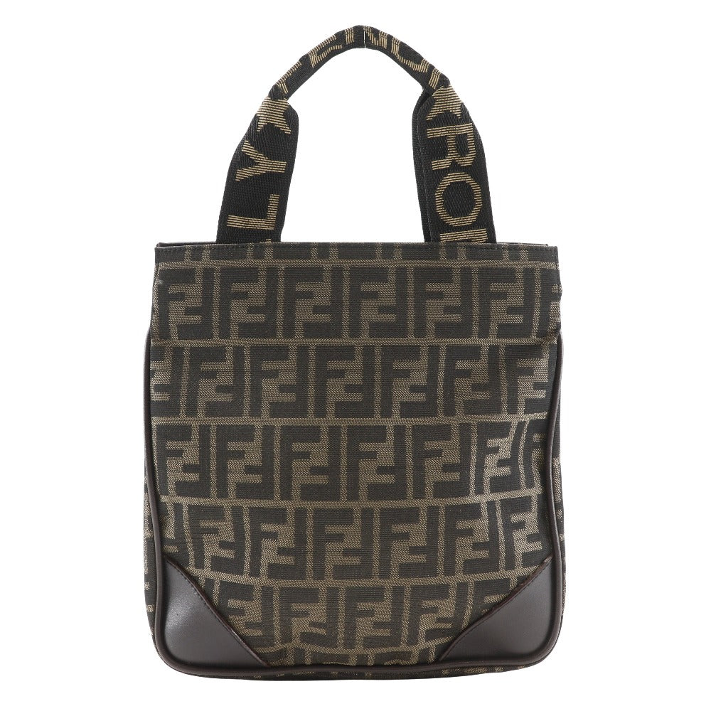 Fendi Zucca Tote Bag Canvas Nylon 2