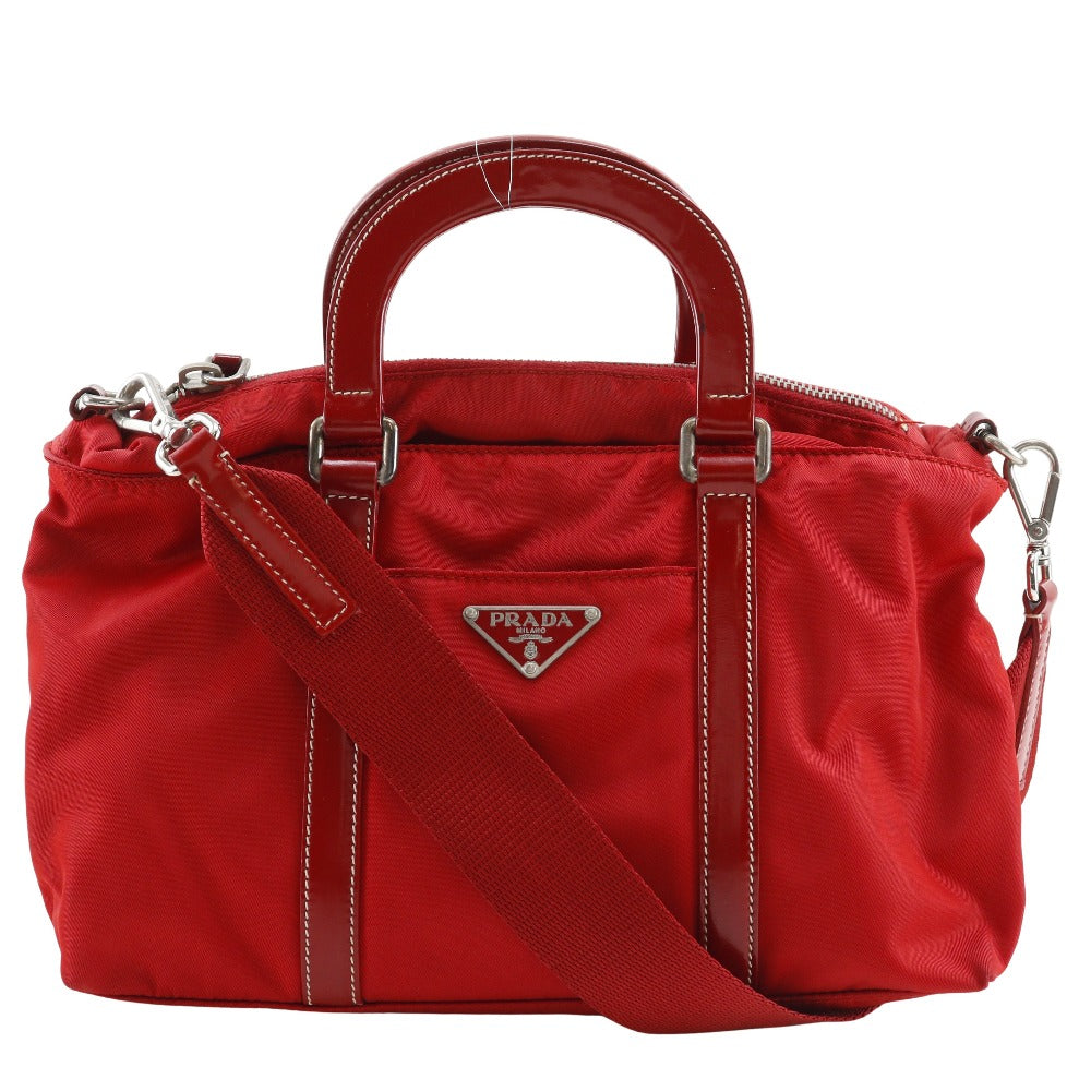 Prada 2Way Handbag Nylon Travel Bag