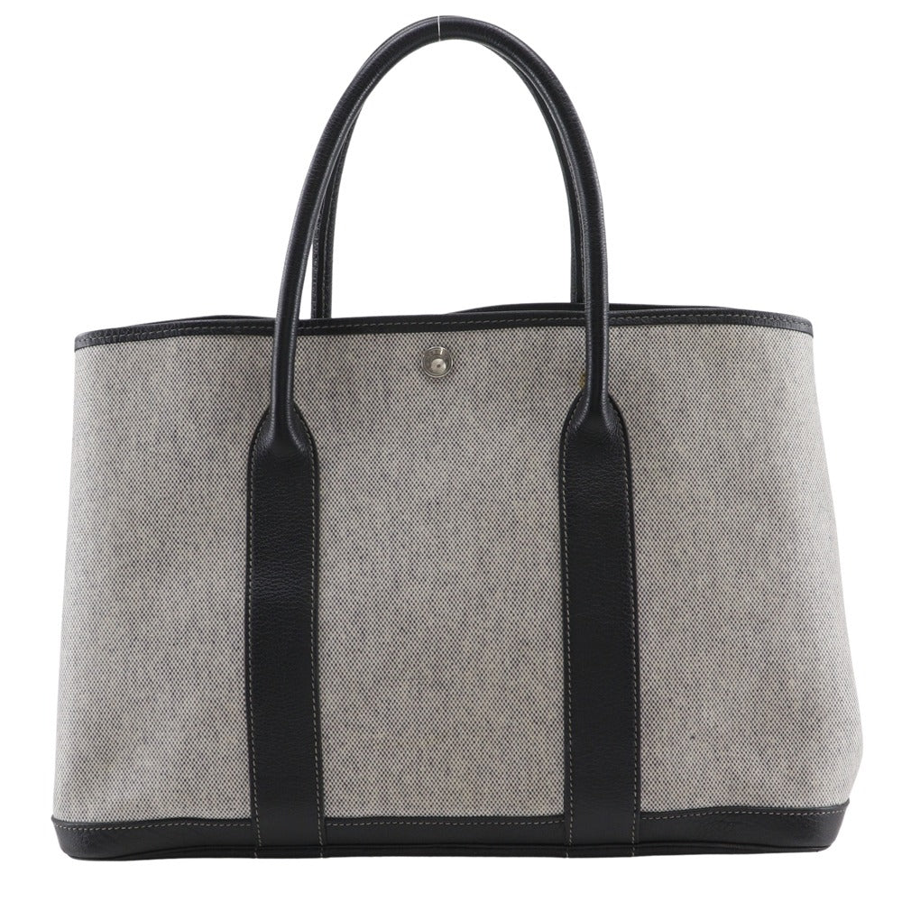 Hermes Tote Bag Tower Ash Garden Party Pm Gray I191625006