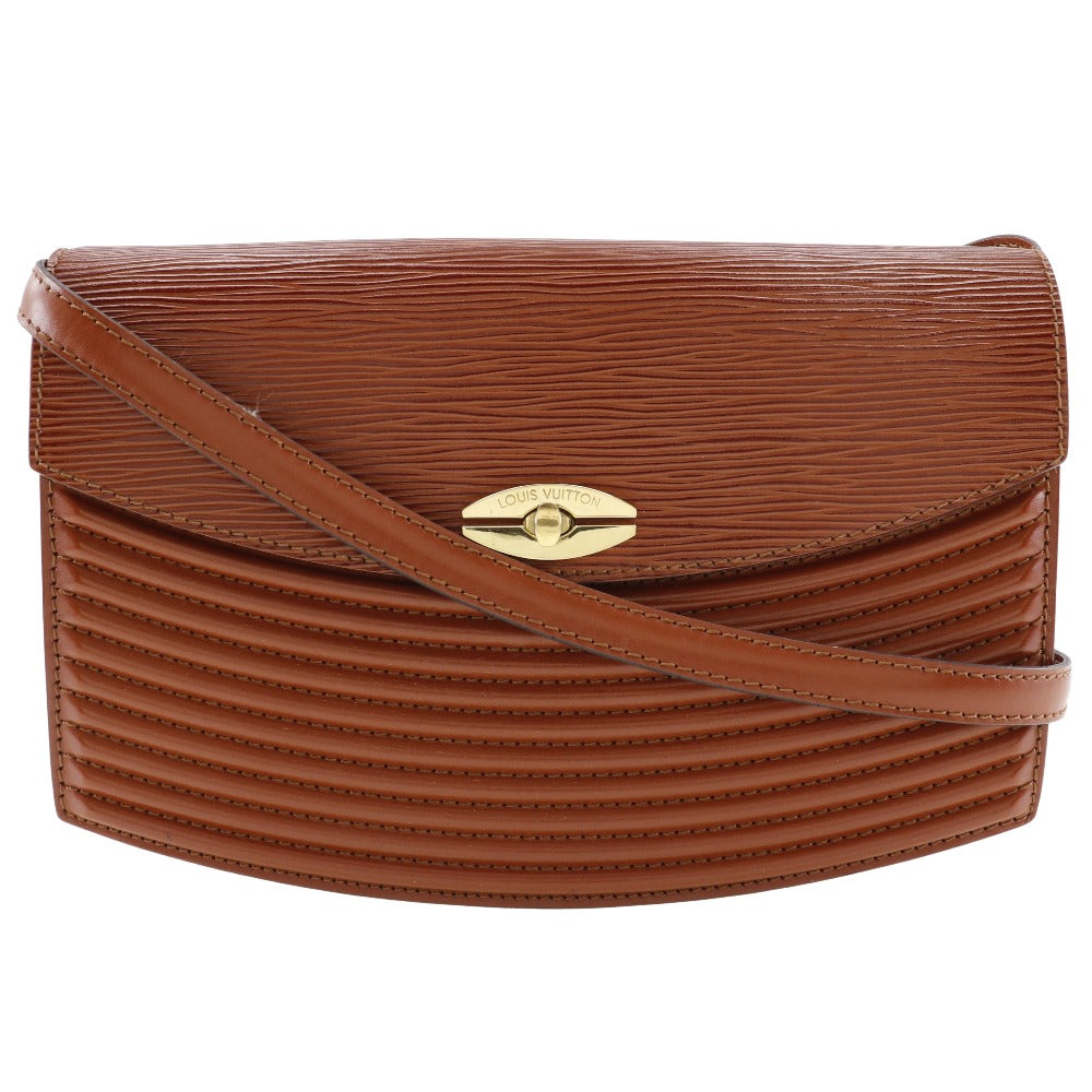 Louis Vuitton M52563 Epi 2-way Prebourg Leather Brown Shoulder Bag