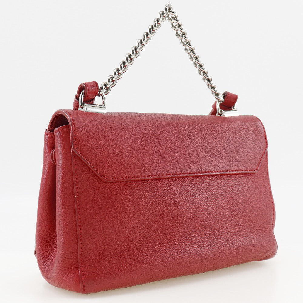Louis Vuitton M51202 2WAY Rock Me BB Calfskin Red Shoulder Bag