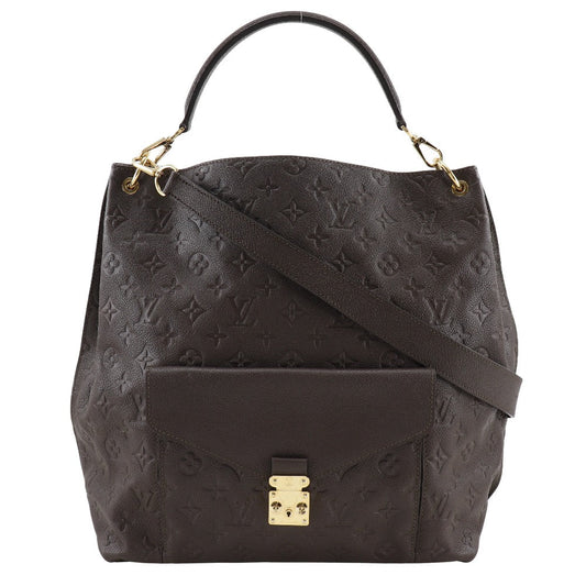 Louis Vuitton M40809 Ann Platt 2WAY Metis Monogram Brown Shoulder Bag