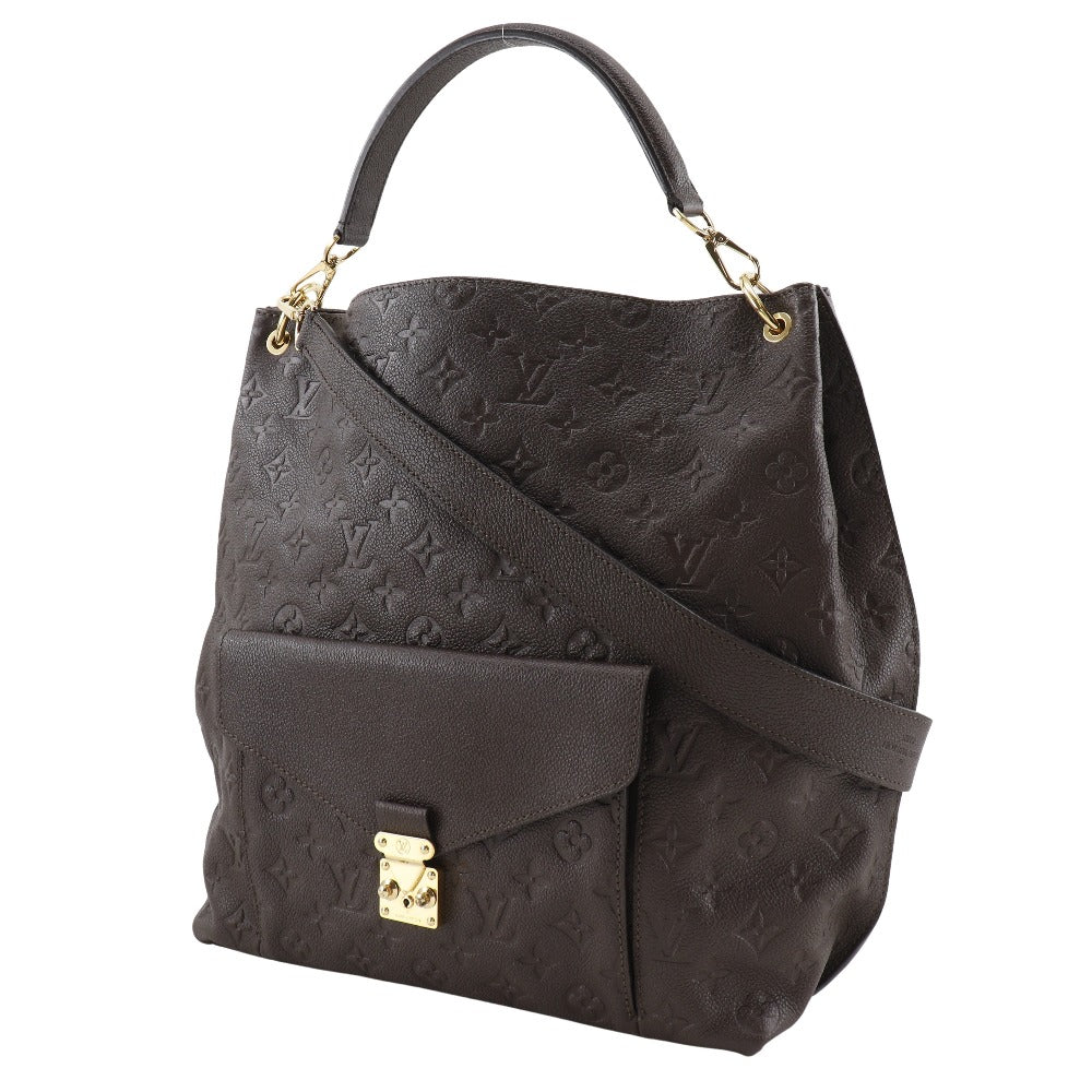 Louis Vuitton M40809 Ann Platt 2WAY Metis Monogram Brown Shoulder Bag