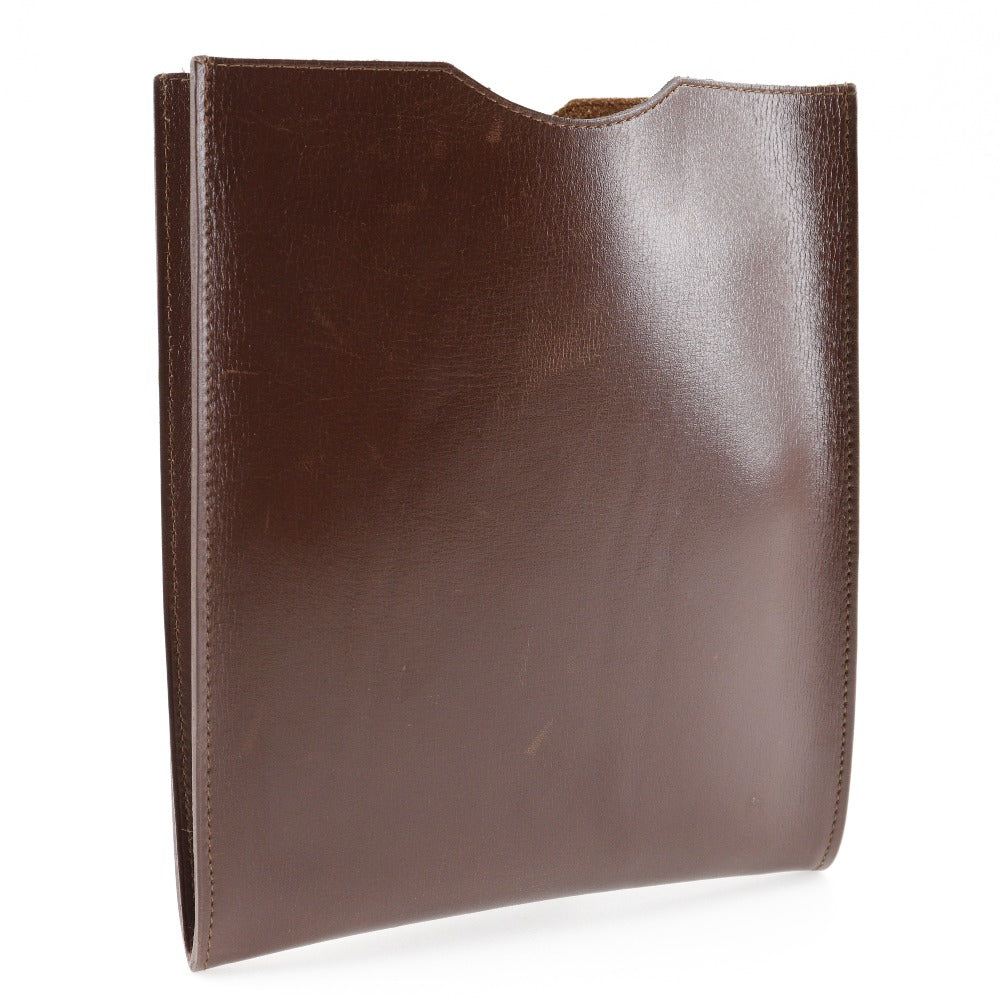 Shoulder Bag Calfskin Omenitu Women(Unisex) Brown