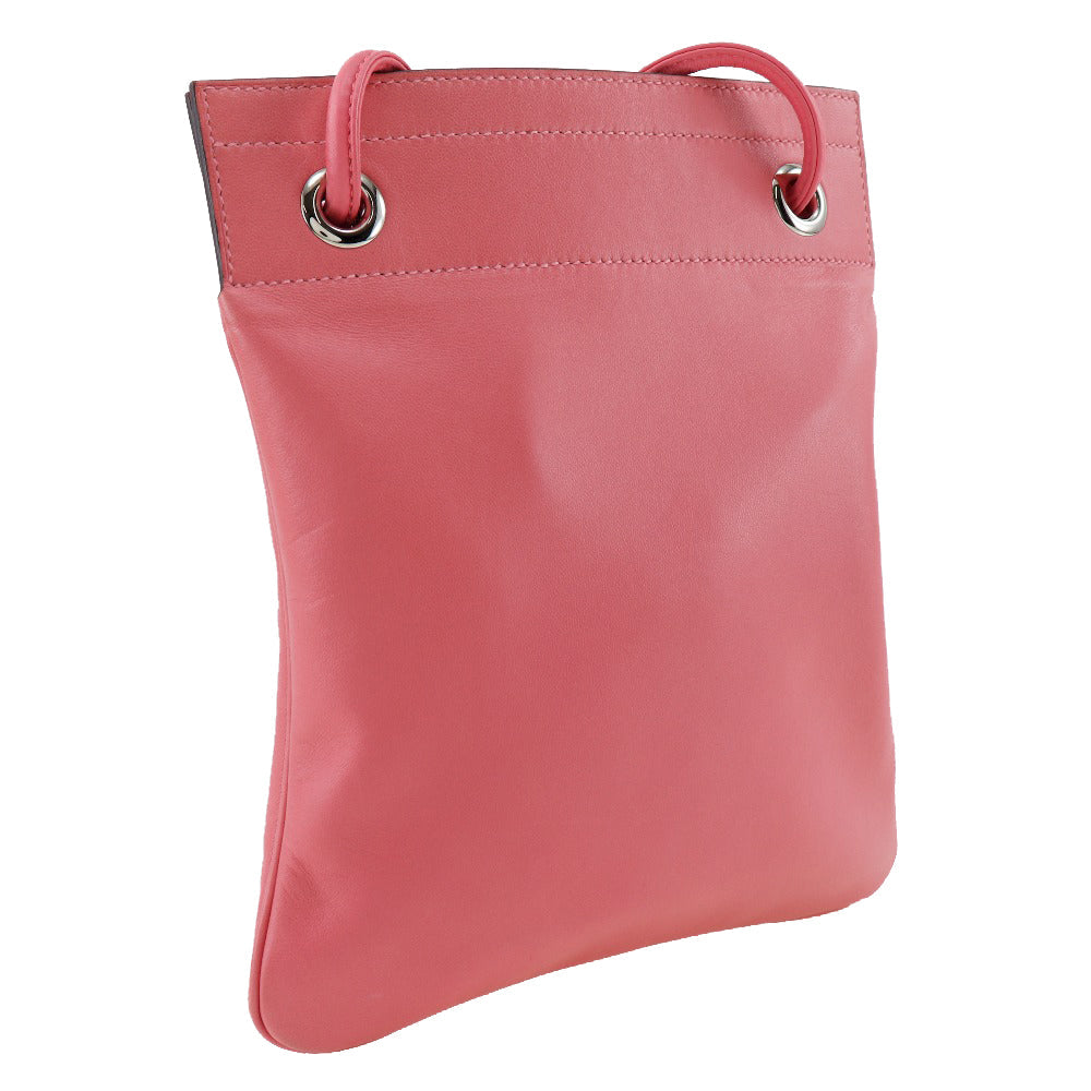 Hermes Shoulder Bag Calfskin Aline Women Pink Mini