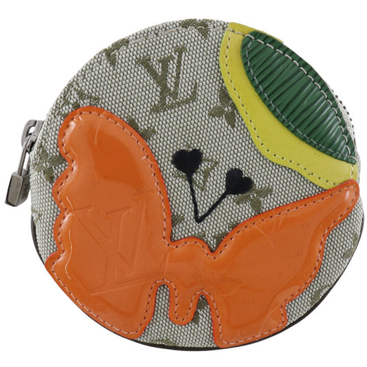 Louis Vuitton Coin M92271 Comte Dufe Portomonay Monogram Canvas Khaki Mini Bag