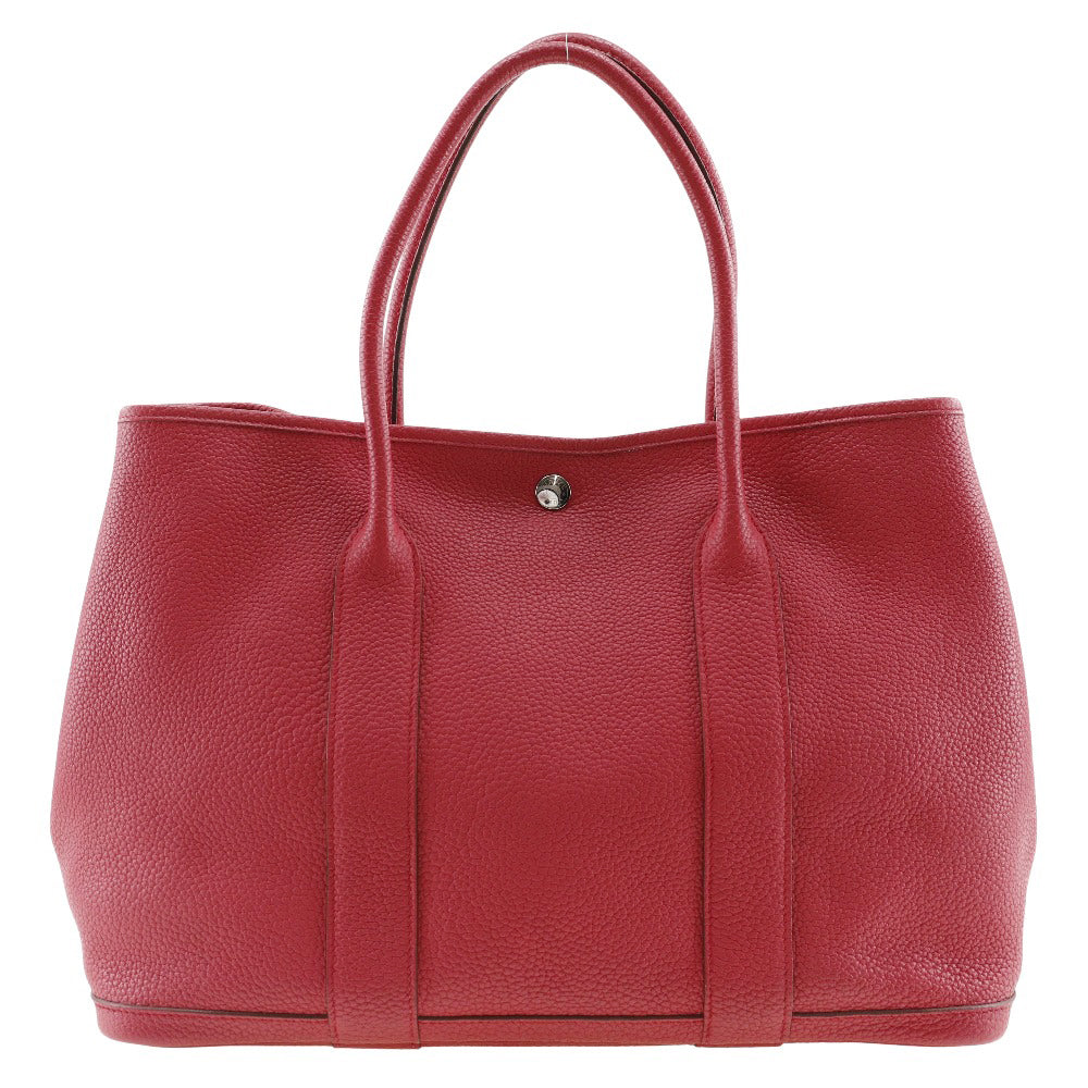 Hermes Tote Bag Negonda Garden Party Pm Women Red