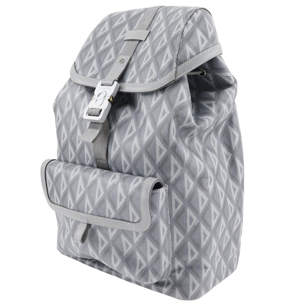 Dior Christian Backpack Pvc Gray Backpack Hit The