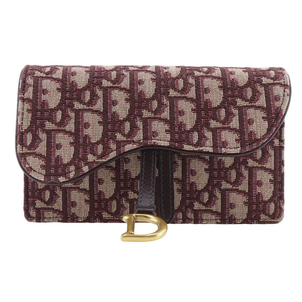 Dior Christian Waist Bag Bordeaux Way Clutch Trotter Canvas Clutch Bag