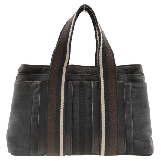 Hermes Tote Bag Toroca Horizontal Pm Canvas Black