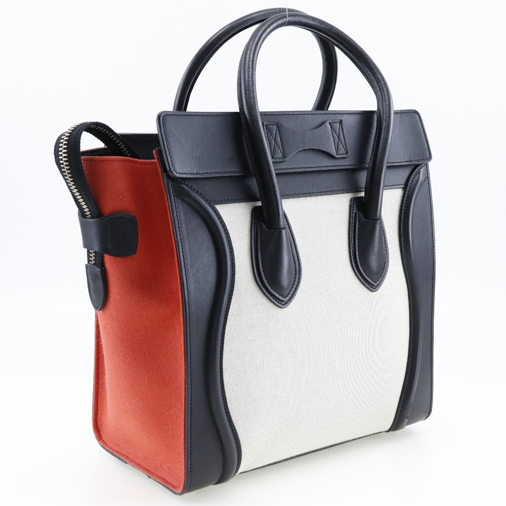 Calfskin, Tricolor Micro Shopper Luggage Women Canvas Black Travel Bag
