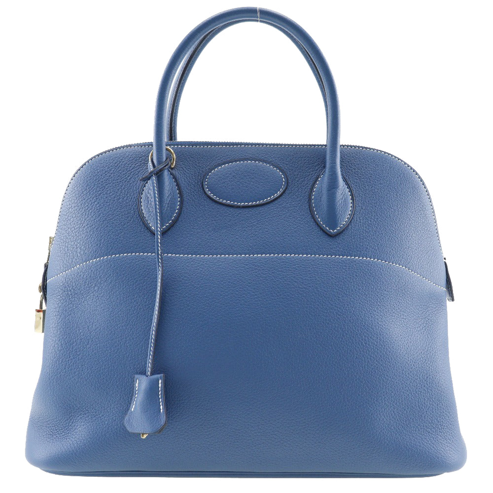 G Engraving Taurillon Clemence Bored Women Blue Travel Bag