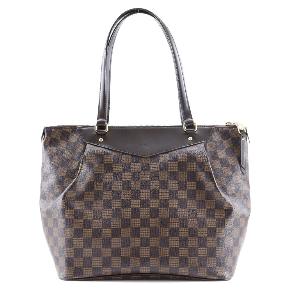 Louis Vuitton N41103 Damier Westminster GM Canvas Brown Tote Bag