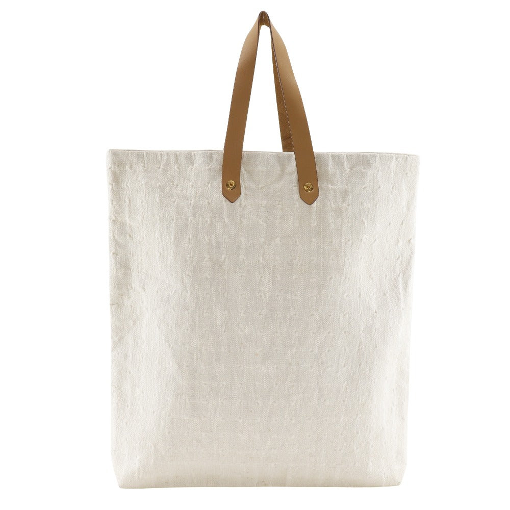 Cotton Amedaba Tote Gm White Tote Bag