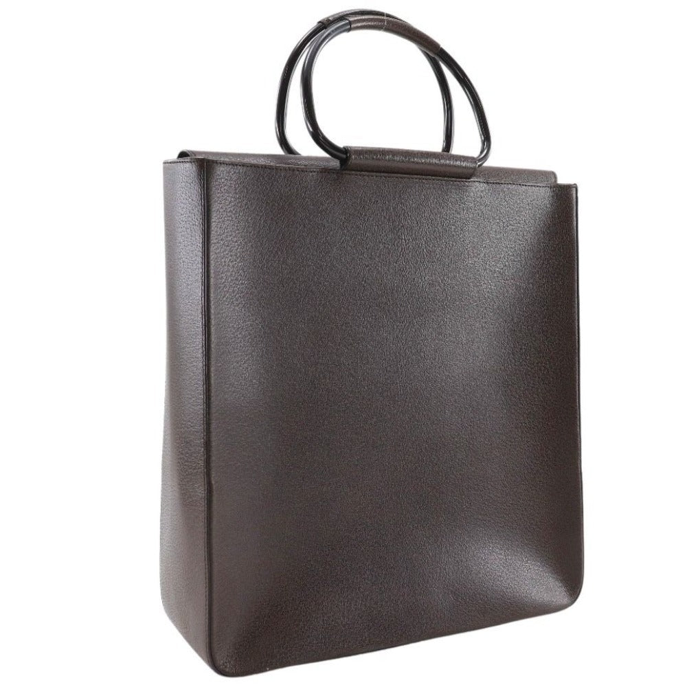 Gucci Old Handbag Leather Travel Bag