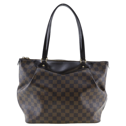 Louis Vuitton N41103 Damier Westminster GM Canvas Brown Shoulder Bag