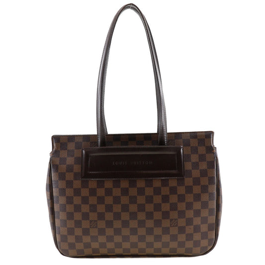 Louis Vuitton N51123 Damier Parioli PM Canvas Brown Tote Bag
