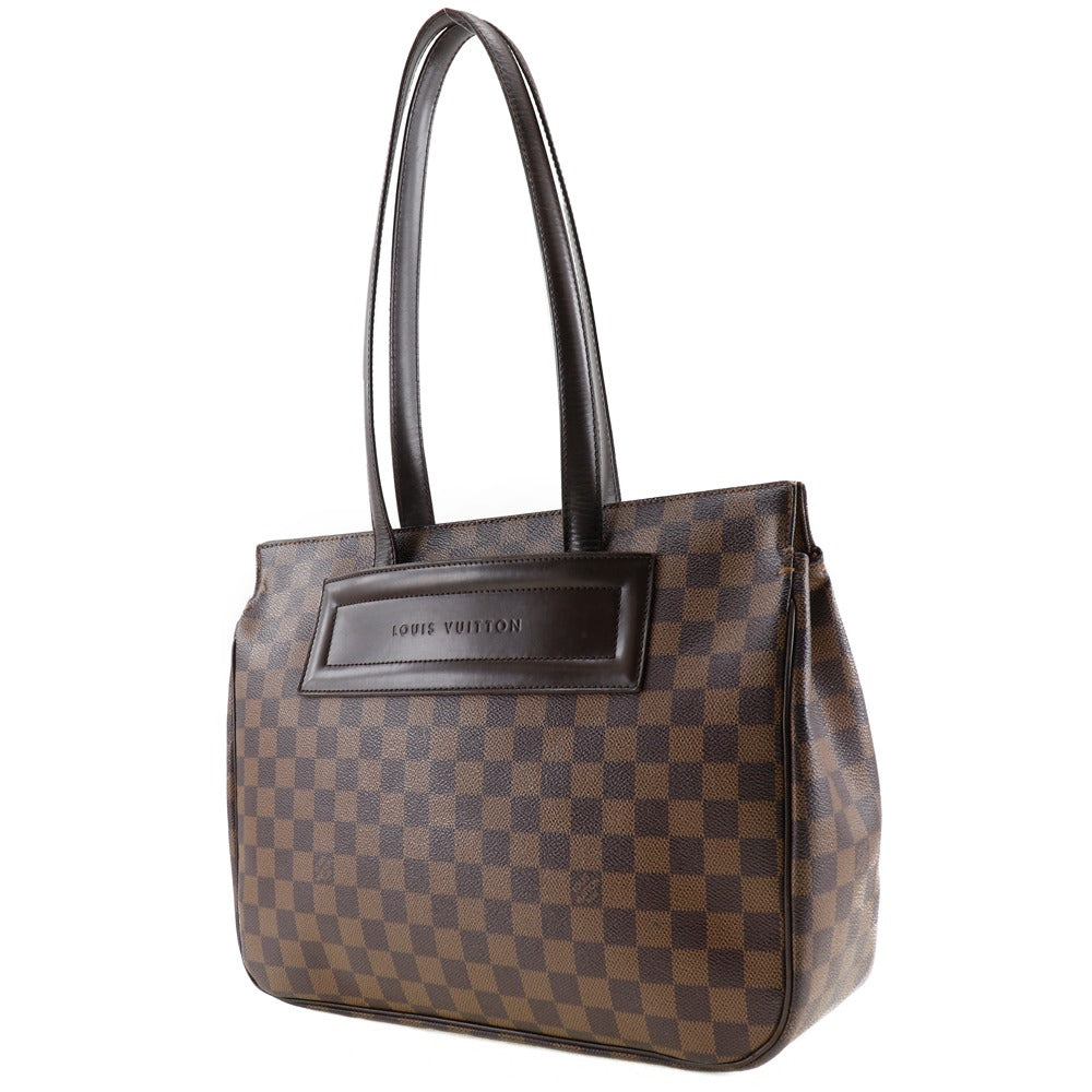 Louis Vuitton N51123 Damier Parioli PM Canvas Brown Tote Bag