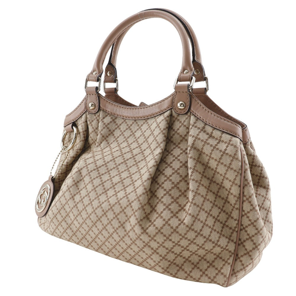 Gucci Sukey Handbag Canvas Travel Bag