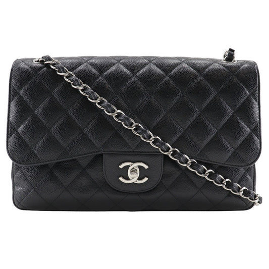 Caviar Skin Shoulder Bag Smooth