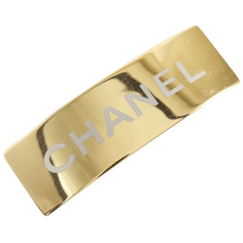 Chanel Valletta Plated logo Gold Handbag 2