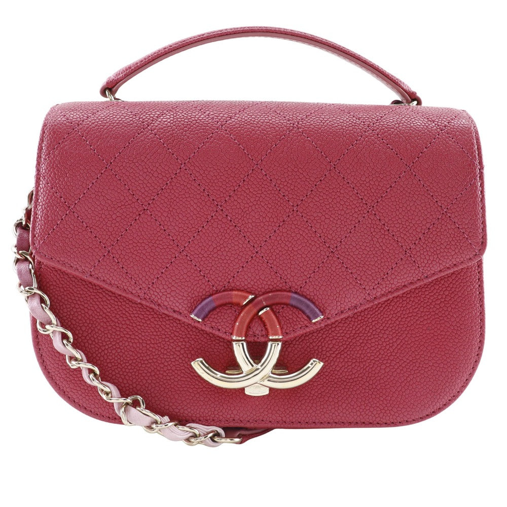 Chanel Caviar Top Handle Bag