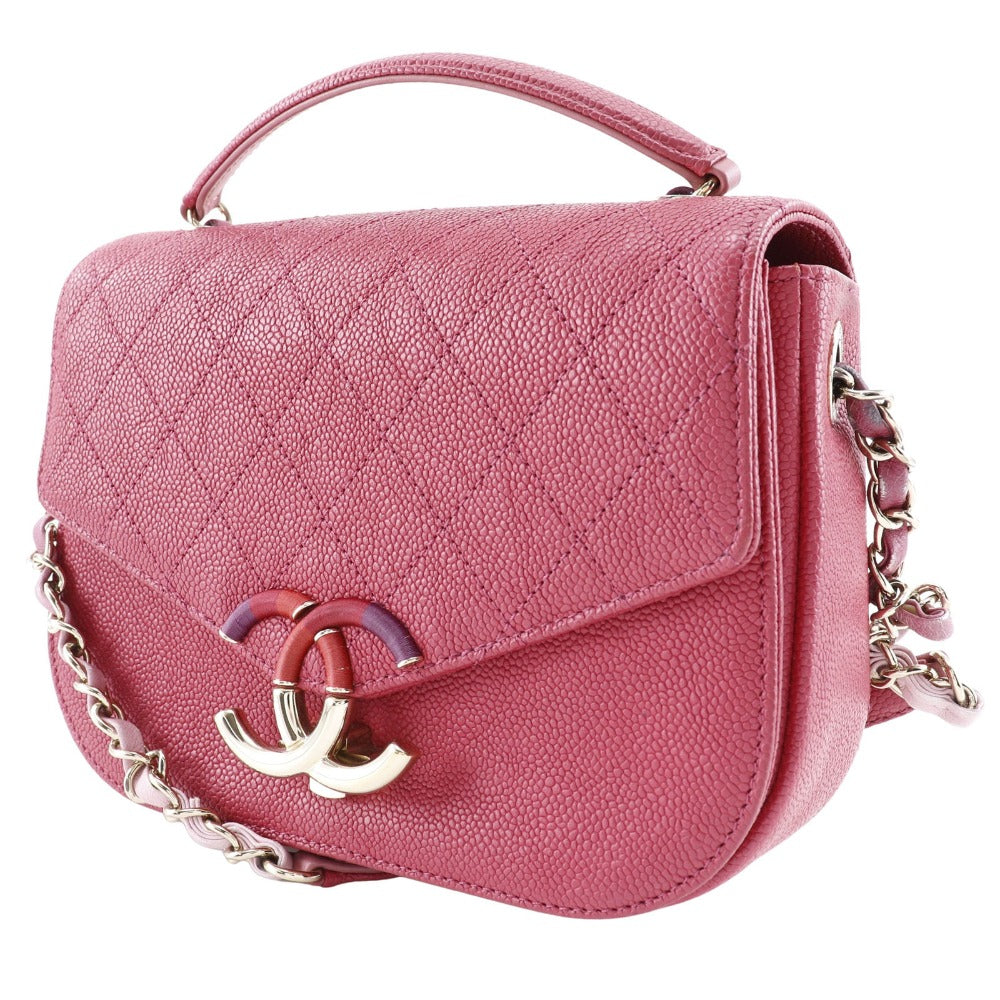 Chanel Caviar Top Handle Bag