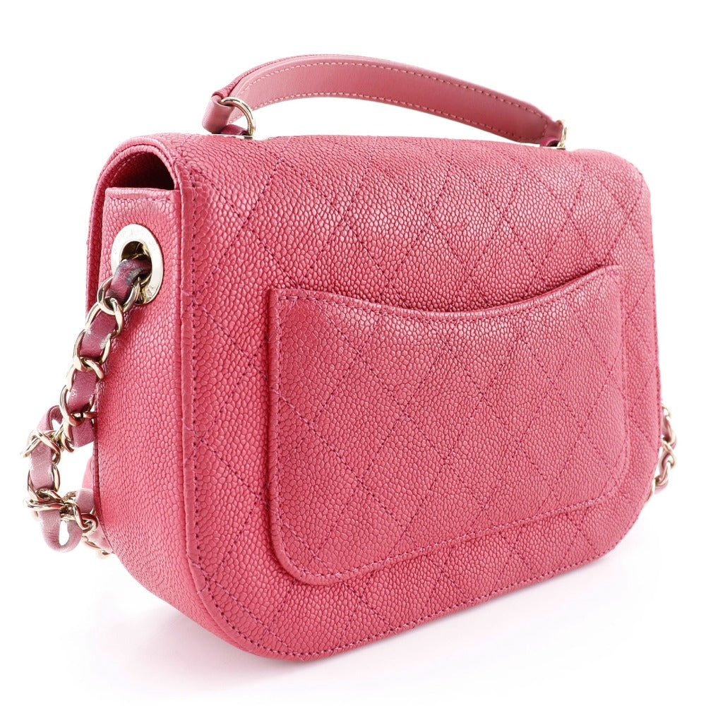 Chanel Caviar Top Handle Bag
