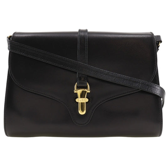 Gucci 2-way Old Calfskin Black Shoulder Bag