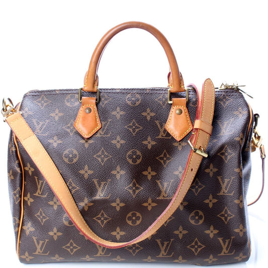 Louis Vuitton Speedy 30 Bandouliere Monogram Handbag
