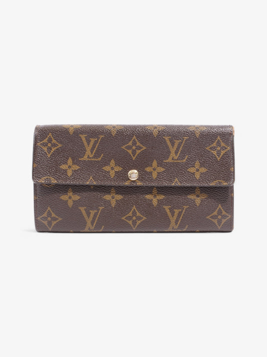 Louis Vuitton Sarah Coated Monogram Canvas Coated Canvas Wallet Case Canvas 12