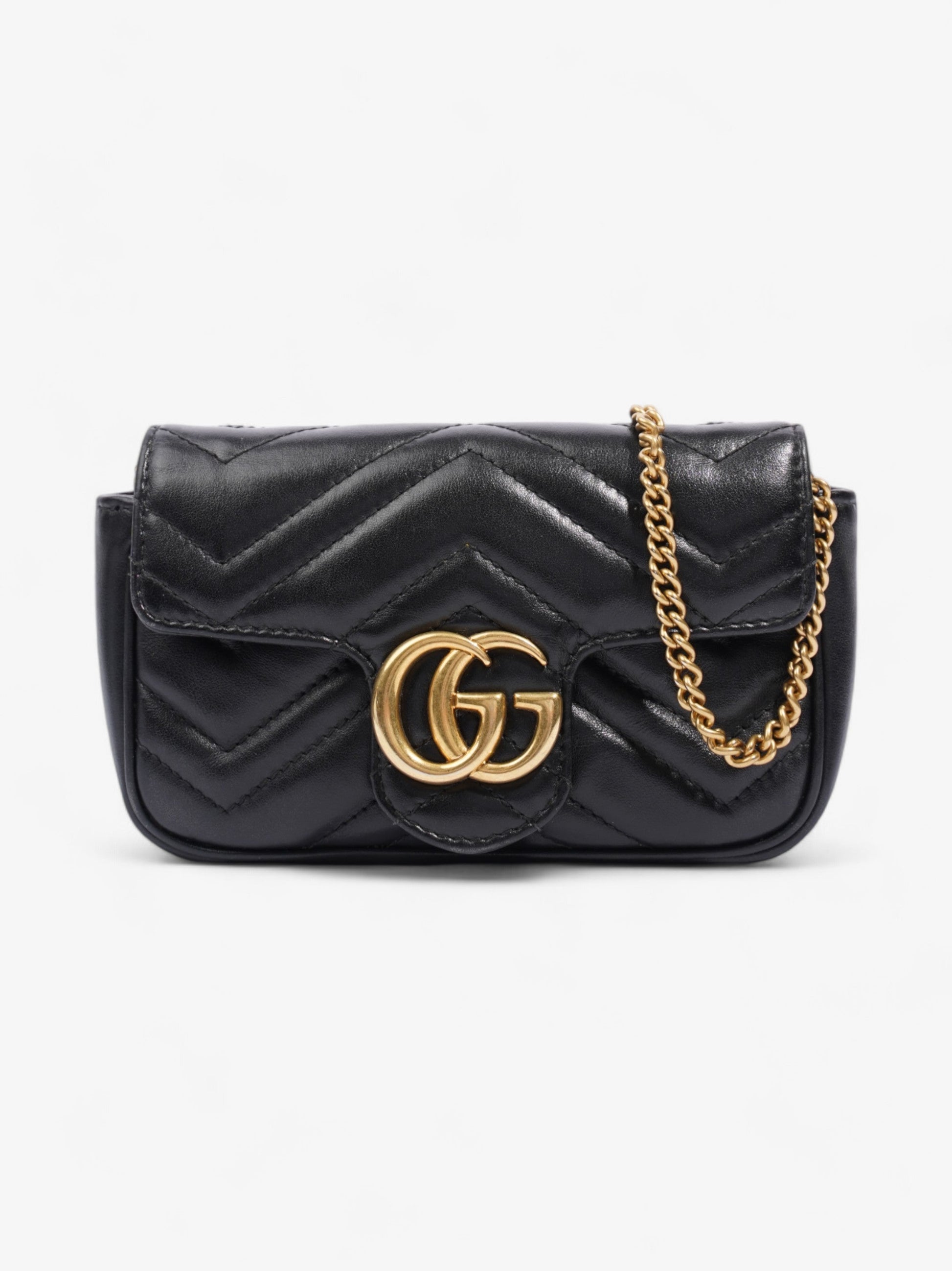 Gucci Marmont Super Mini Crossbody Bag Leather Matelasse Mini 2