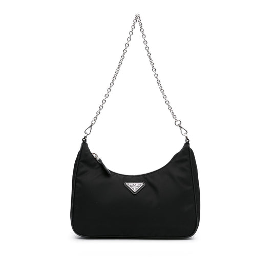 Prada Tessuto Re Edition Luxury Handbag Black Crossbody Bag