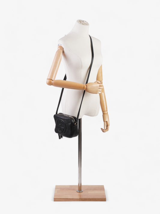 Gucci Soho Disco Bag Calfskin Leather Black Crossbody Bag