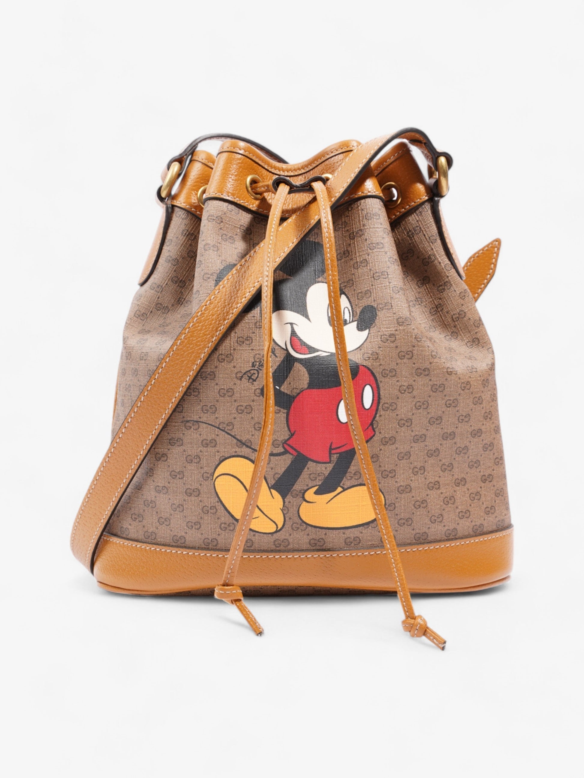 Gucci Disney Bag Supreme Canvas Tan Crossbody Bag