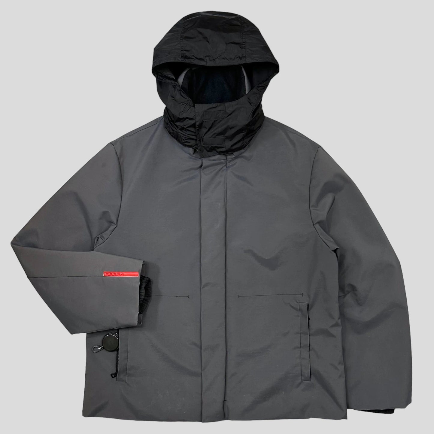 Prada Handbag Sport Crotch Strap Ski Jacket - L