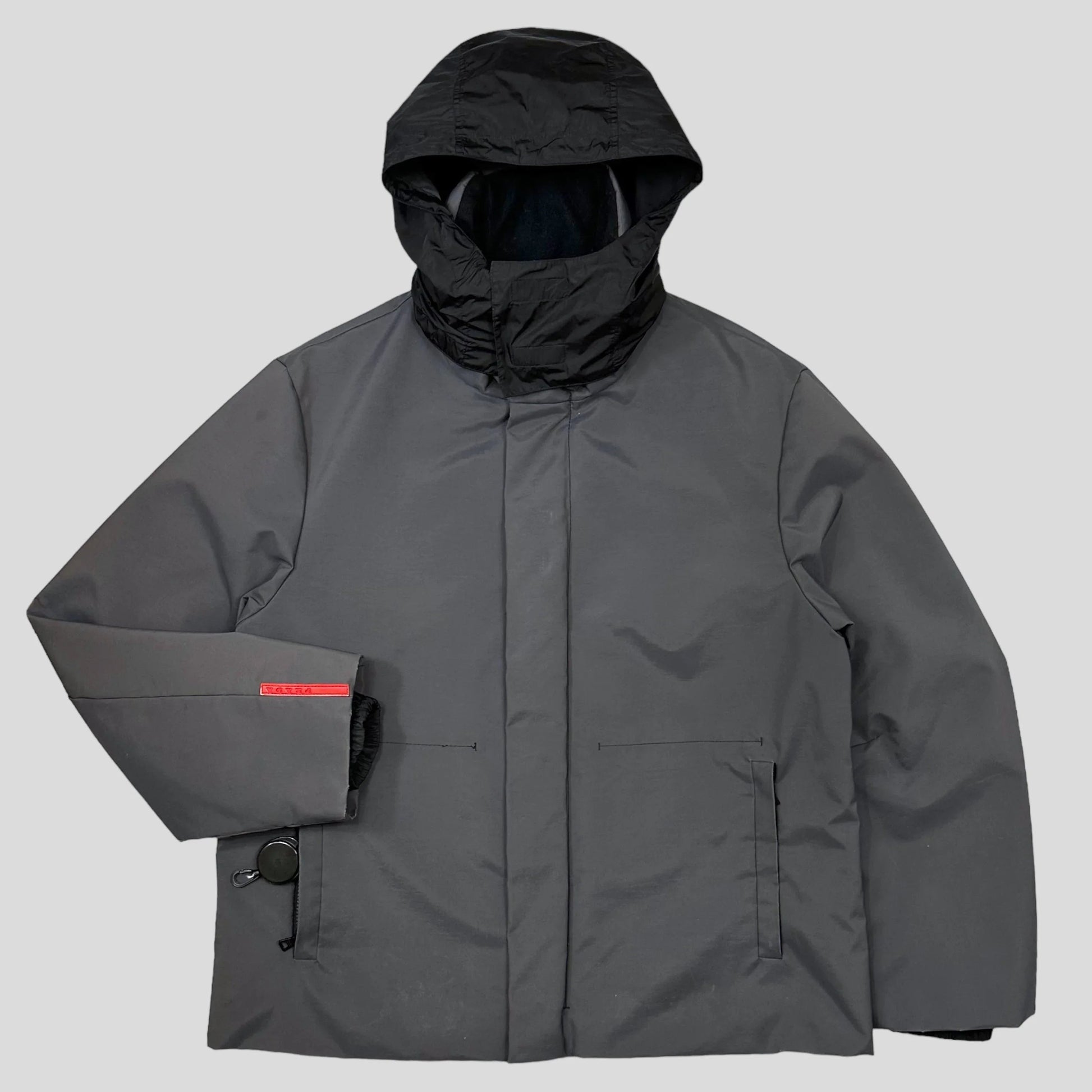 Prada Handbag Sport Crotch Strap Ski Jacket - L