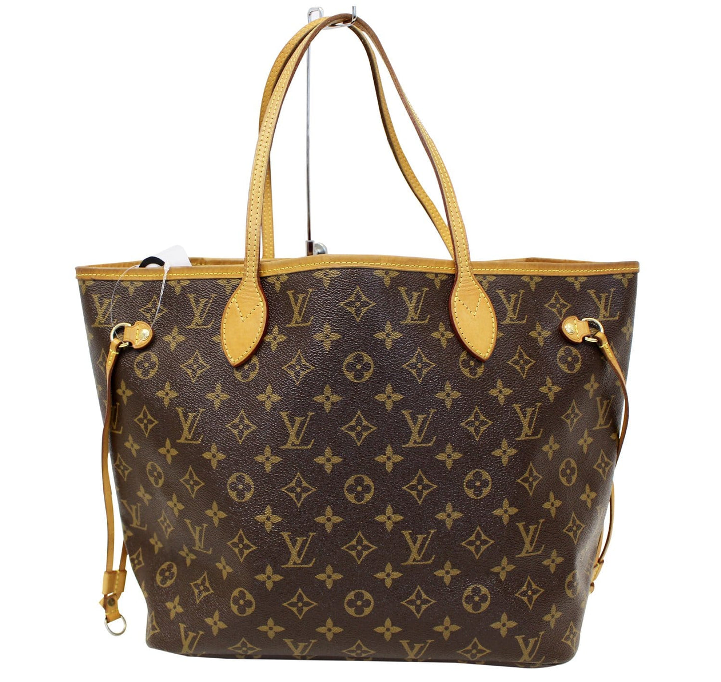 Louis Neverfull Mm Shoulder Bag W Pouch Monogram