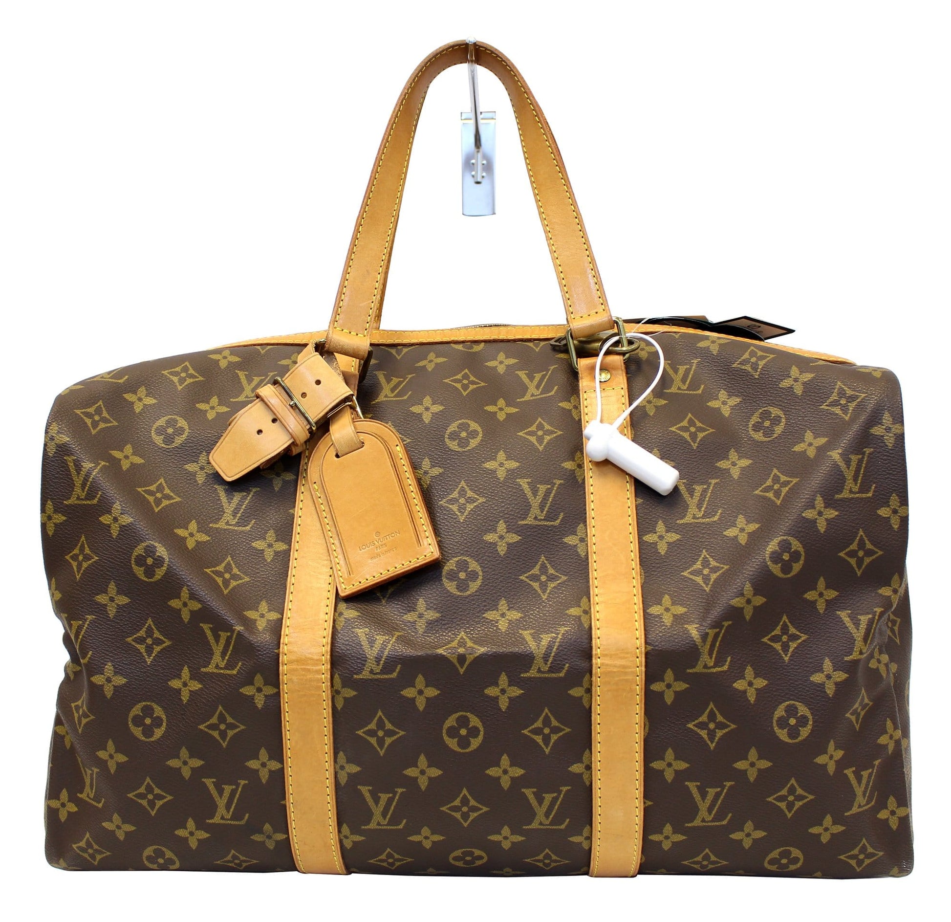 Louis Sac Souple Boston Bag Canvas Monogram Travel Bag