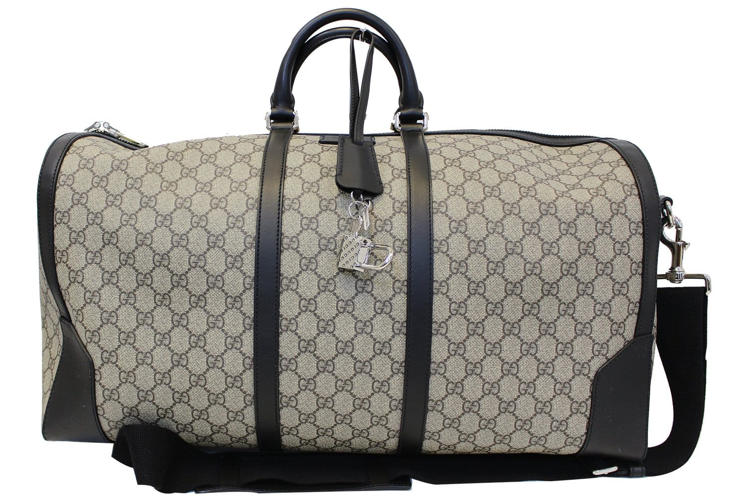 Gucci Supreme Duffle Travel Bag Canvas Monogram