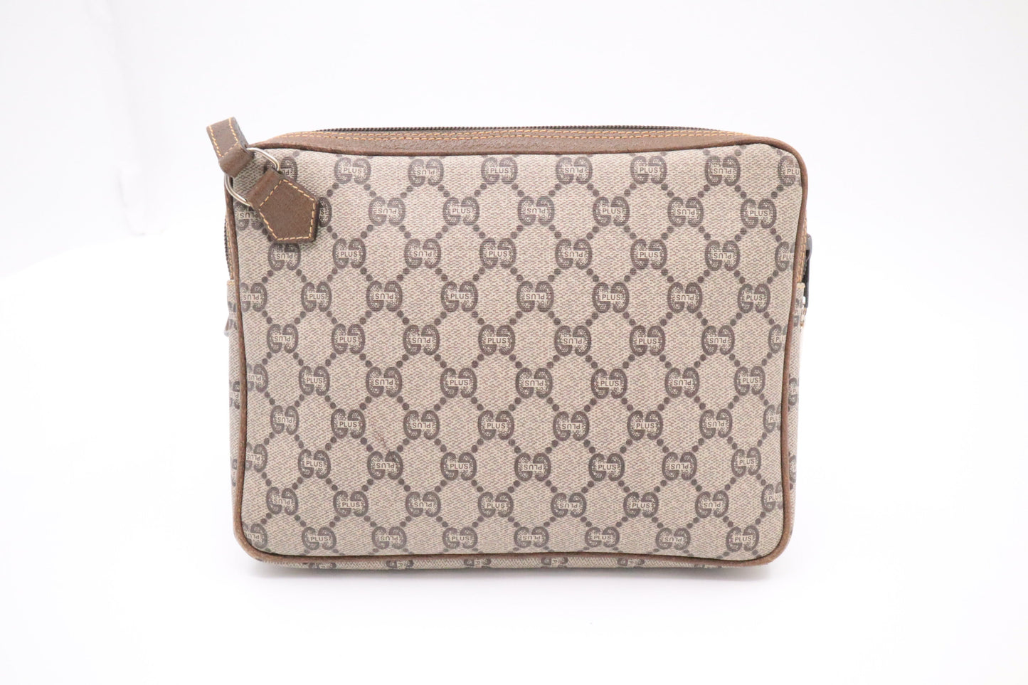Gucci GG Plus Supreme Canvas Clutch Bag